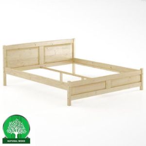 Łóżko Sosna LK104–180x200 surowy