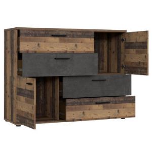 Obrazek Komoda Skive Old Wood Vintage/Beton
