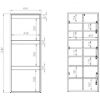 Obrazek Szafka na buty 125X50 HYGA05 sosna śnieżna