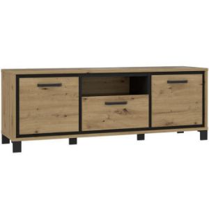 Obrazek Szafka RTV Trondheim 2D1S TDHT132 Dąb Aristan