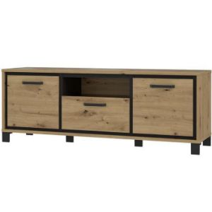 Obrazek Szafka RTV Trondheim 2D1S TDHT132 Dąb Aristan