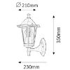 Obrazek Lampa ogrodowa Valence 8204 K1G