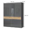 Obrazek Szafa 2d Onyx pk181/on pacific walnut/anthracit