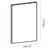 Obrazek Front do zmywarki Gardena D45FZW 713 x 446 white