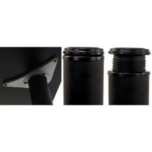 Obrazek Biurko Gamingowe 136x66x18 Model 0 Czarny Low