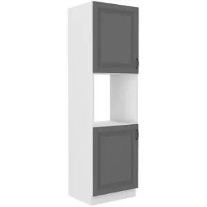 Obrazek Szafka kuchenna Stilo dustgrey/biały 60dp/210 2f