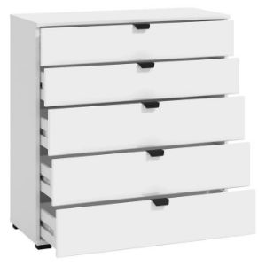 Obrazek Komoda Duero 5F 90 biała 11008296