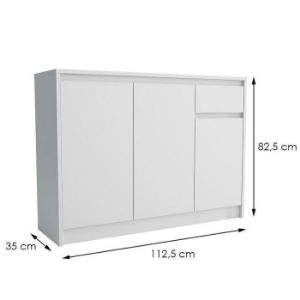 Obrazek  Komoda Aston 3D1S Biała 