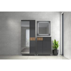 Obrazek Lustro Onyx Og Anthracite