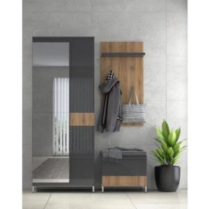 Obrazek Lustro Onyx Og Anthracite