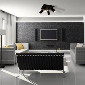 Obrazek Kinkiet Manam GU10 4D black 0376 K4