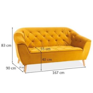 Obrazek Sofa Galaxy Bluvel 68/naturalne