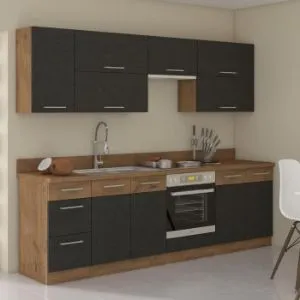 Kuchnia Vigo grafit mat 260 bez blatu