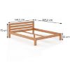 Obrazek Łóżko Sosna LK105–160x200 olcha 