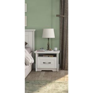 Obrazek Szafka nocna Evergreen ns1/eg ivory mat