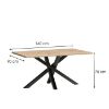 Obrazek Stół Cali duży artisan 90x260