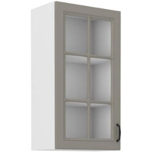 Obrazek Szafka kuchenna Stilo claygrey/biały 40gs/90 1f