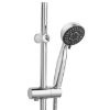 Obrazek Zestaw natryskowy Siros AU-80-001 chrom 3F