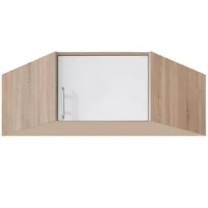 Nadstawka szafy Smart SRN4 95 cm dąb sonoma/biały