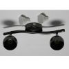 Obrazek Lampa Mars AS-8006-02-6195 czarny-chrom LS2