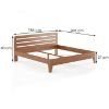 Obrazek Łóżko Buk LK189–180x200 cherry
