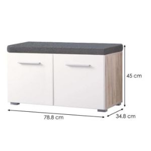Obrazek Komoda Beny KOM szary dąb 11008559