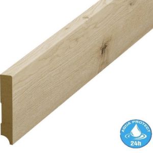 Listwa przypodłogowa MDF 2400x78x14mm Dąb Natur WR 57511
