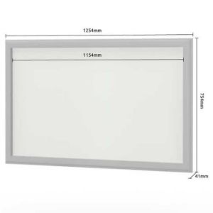 Obrazek Lustro Evergreen EG-OG125 polar pine/ivory