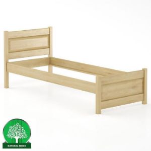 Łóżko Buk LK120–90x200 naturalny 