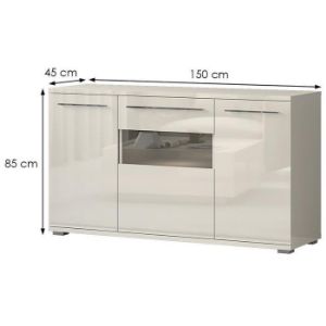 Obrazek Komoda Piano K150-3KS/PN-71/KA/71 beige
