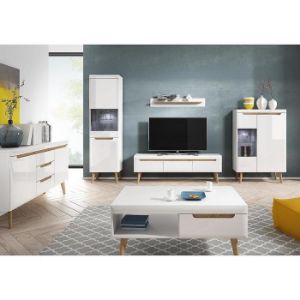 Obrazek Komoda NORDI NKSZ107 biały
