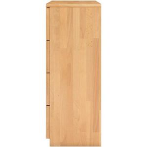 Obrazek  Komoda Drewniana Bukowa 4s Skandica Spectrum Naturalny 