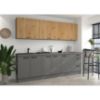 Obrazek Szafka kuchenna NESSA antracyt 60d 1f bb
