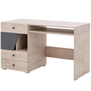 Obrazek Biurko Delta 125 DL9 dąb/antracyt