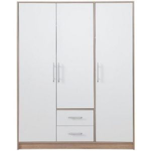 Szafa Smart SR2 150 cm dąb sonoma/biały