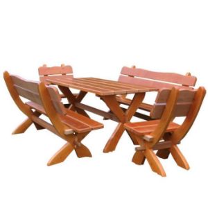 Obrazek Komplet ogrodowy B115 teak