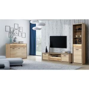 Obrazek Ława Mediolan M18 Natural Hikora