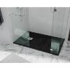 Obrazek Brodzik prostokątny Opal 160/90/2.6 czarny