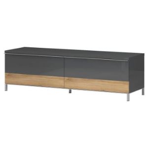 Szafka RTV Onyx TV150-2F/ON anthracite/pacific walnut