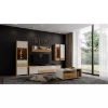 Obrazek Szafka RTV Gala TV184-2K2F/GL pacific walnut/beige