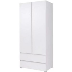 Szafa Cosmo 2 drzwi C02 biały 92 cm
