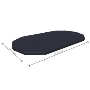 Obrazek Przykrycie na basen owalny 4,18X2,3M 58425