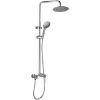 Obrazek Echo system natryskowo-wannowy z deszczownicą z baterią mechaniczną