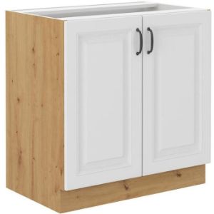 Obrazek Szafka kuchenna Stilo biały mat/artisan 80D 2F BB