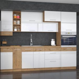 Obrazek Kuchnia Vigo biała HG 260 z blatem