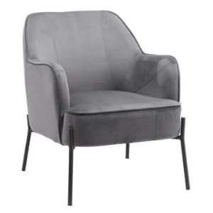 Obrazek Fotel Bob Dark Grey Velvet 13