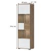Obrazek Witryna Stela-V1S tobacco/crystal white