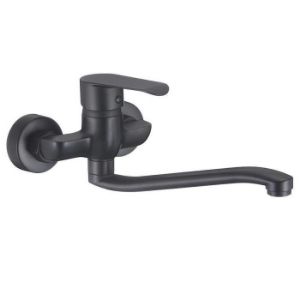Obrazek Bateria zlewozmywakowa ścienna Rema Black roz. 100