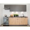 Obrazek Szafka Kuchenna Clara D60 Pc P/L Szary Grafit/Artisan
