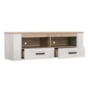Obrazek Szafka RTV Kent 150 biały dąb 11008807